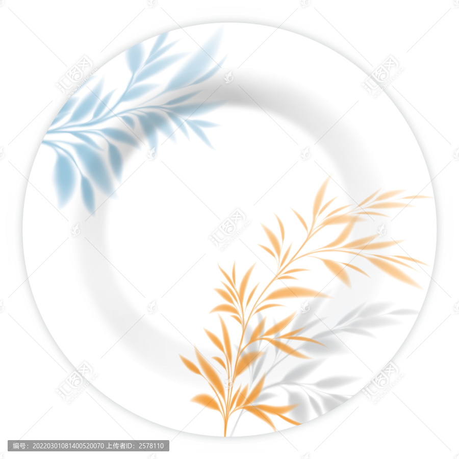 橙色葉子花面