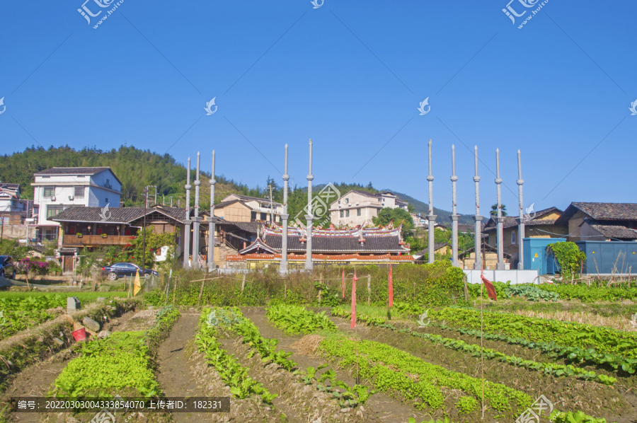 坎下村盈科堂及田地