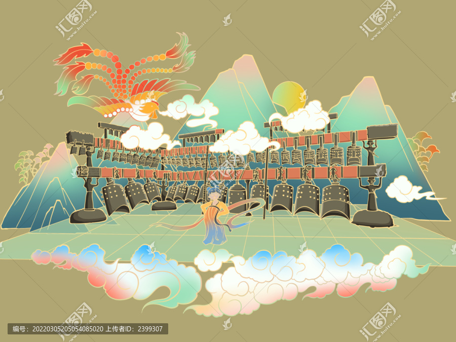 國(guó)潮青銅器