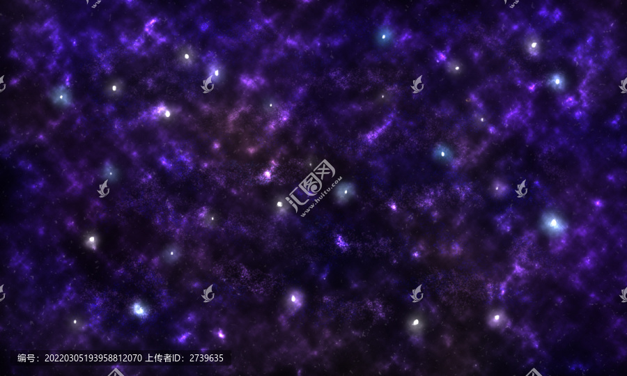 宇宙紫色星空