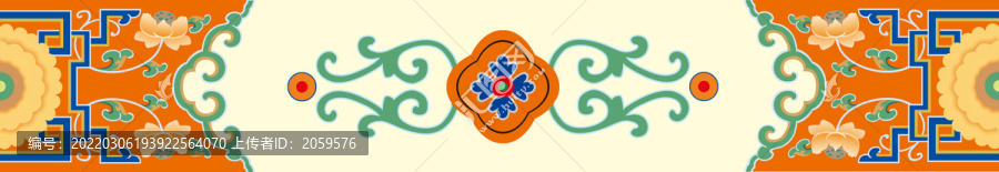 藏文化梁紋高清設(shè)計圖