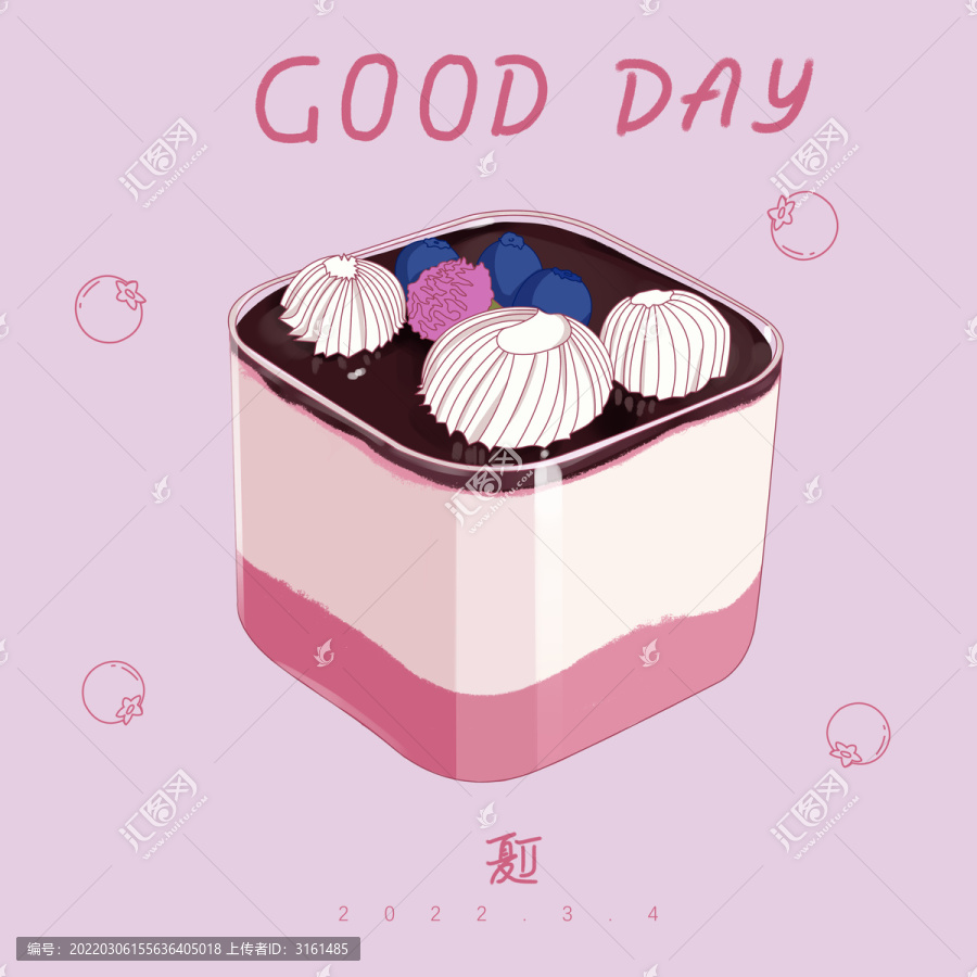 巧克力奶油草莓點(diǎn)心