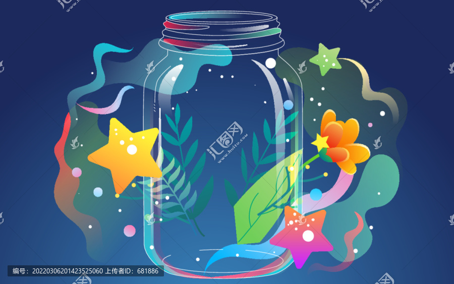 關注留守兒童世界自閉癥日插畫