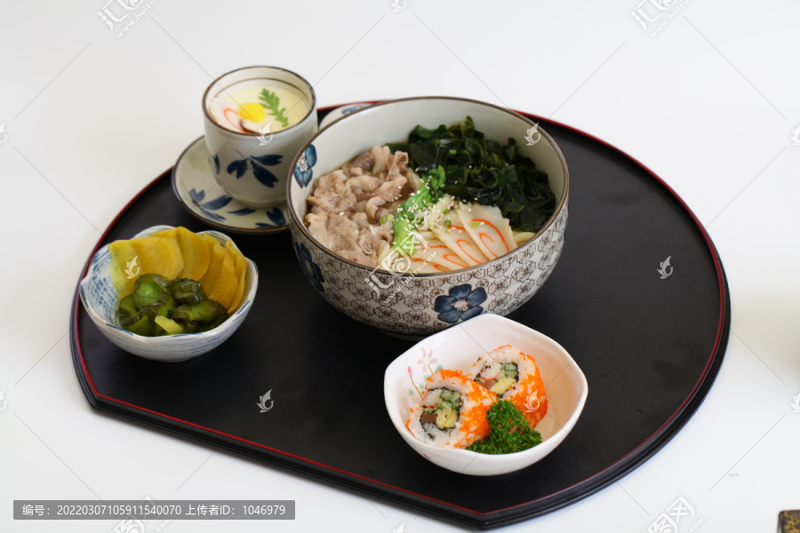 牛肉乌冬面套餐定食