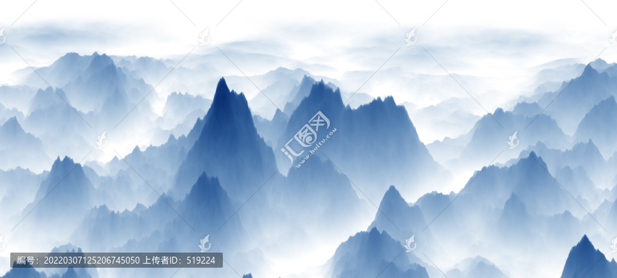 水墨山水畫