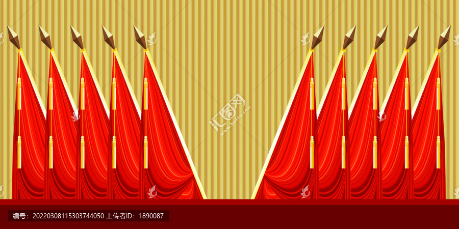 10面紅旗