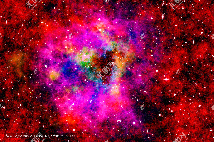 星空婚禮舞臺背景