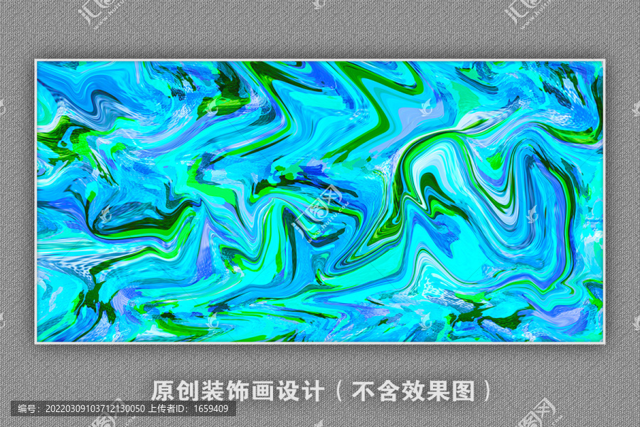 抽象手绘油画装饰画