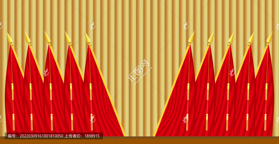 十面紅旗
