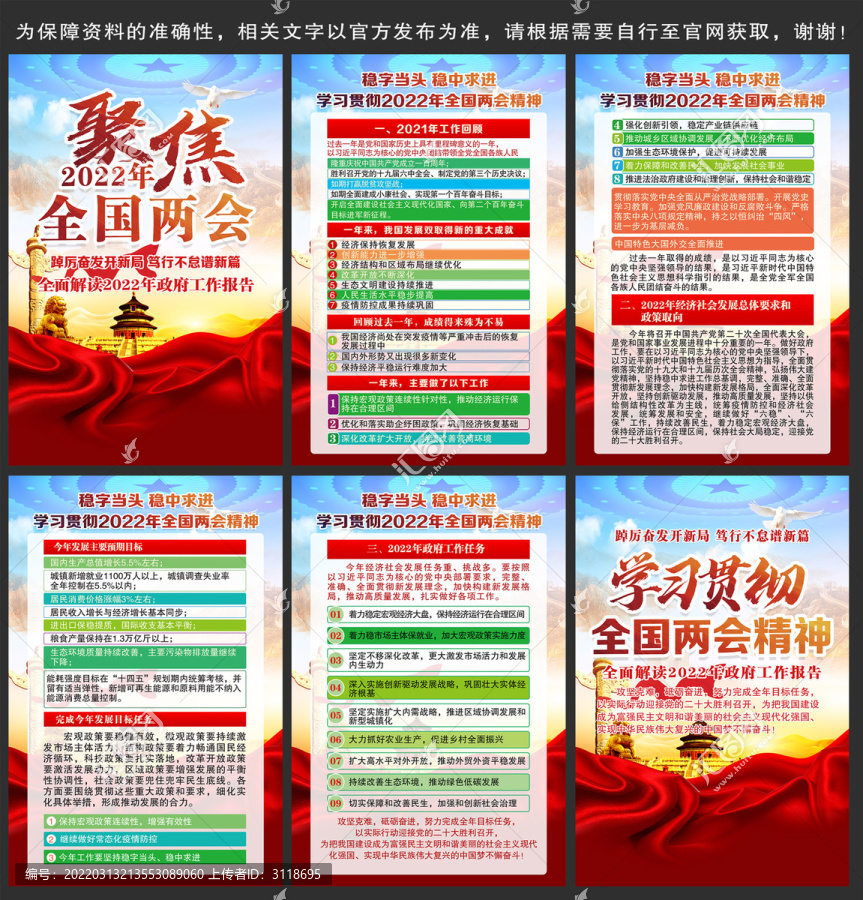 2022兩會(huì)展板