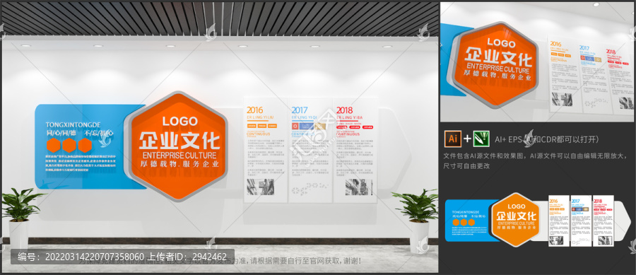 大氣企業(yè)發(fā)展歷程公司文化墻