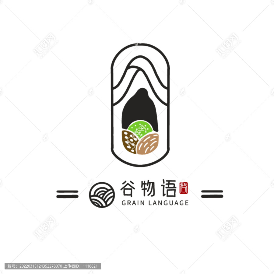 大米商標(biāo)LOGO品牌標(biāo)志