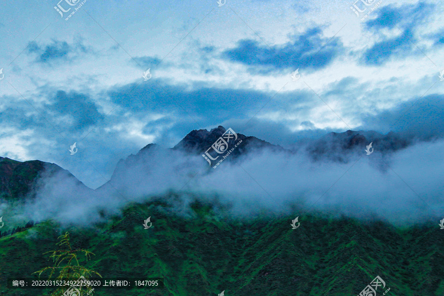 四川黄龙风景区