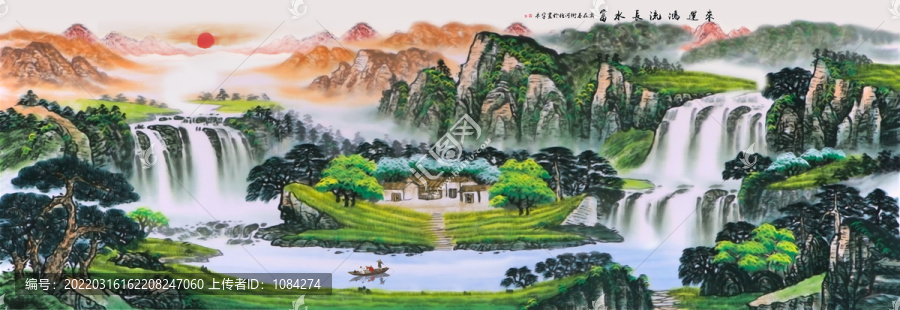 聚寶盆風(fēng)水畫(huà)