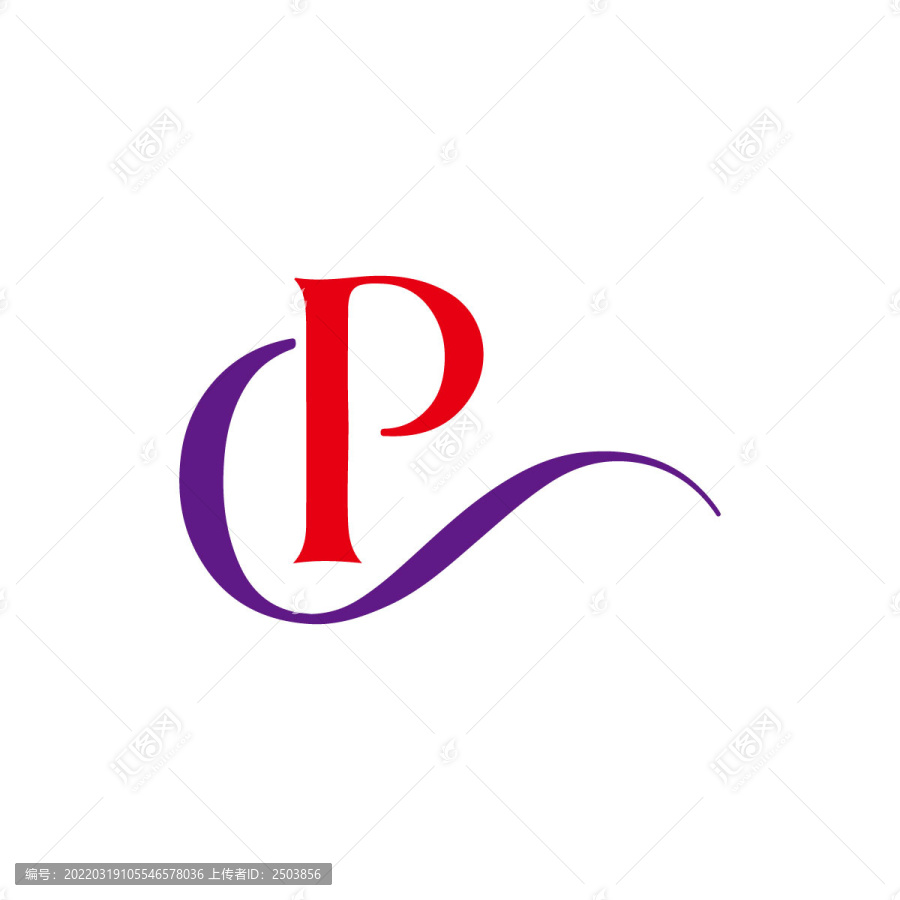 字母P商标设计