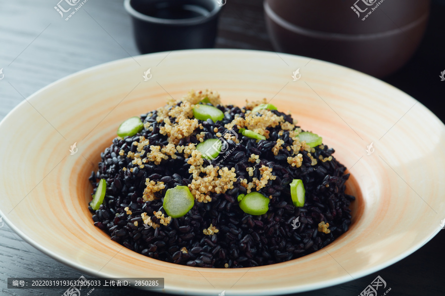 黑米雜糧米飯