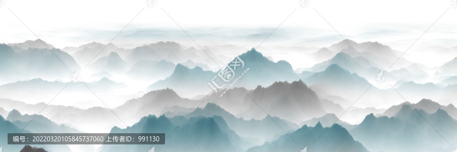 巨幅山水畫(huà)圖