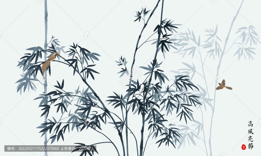 清風(fēng)雅竹