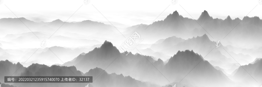 水墨山水