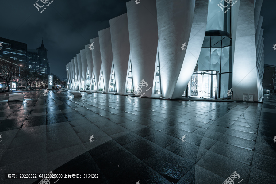 北京美克美术馆夜景