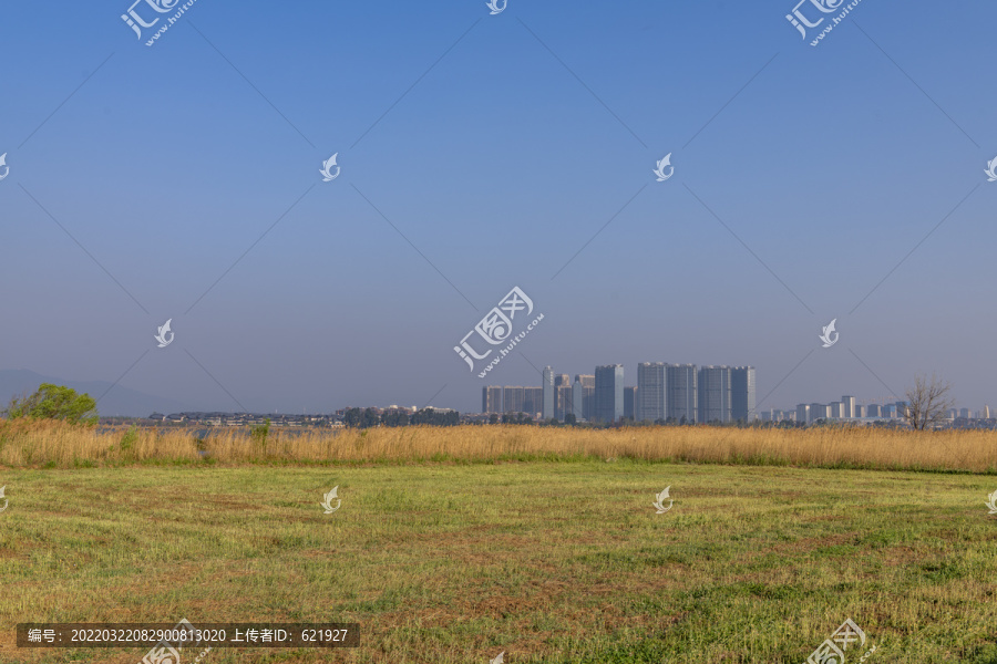 城市与湖泊