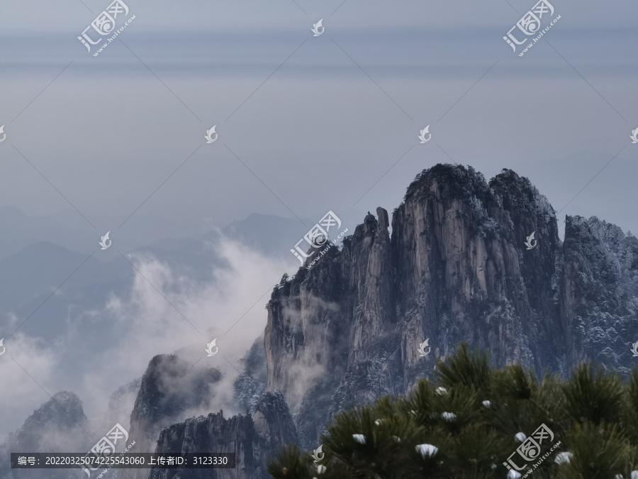 黄山群峰顶