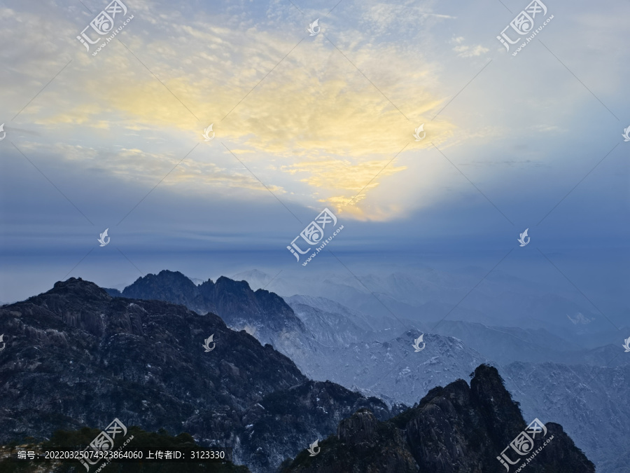 黄山群峰顶