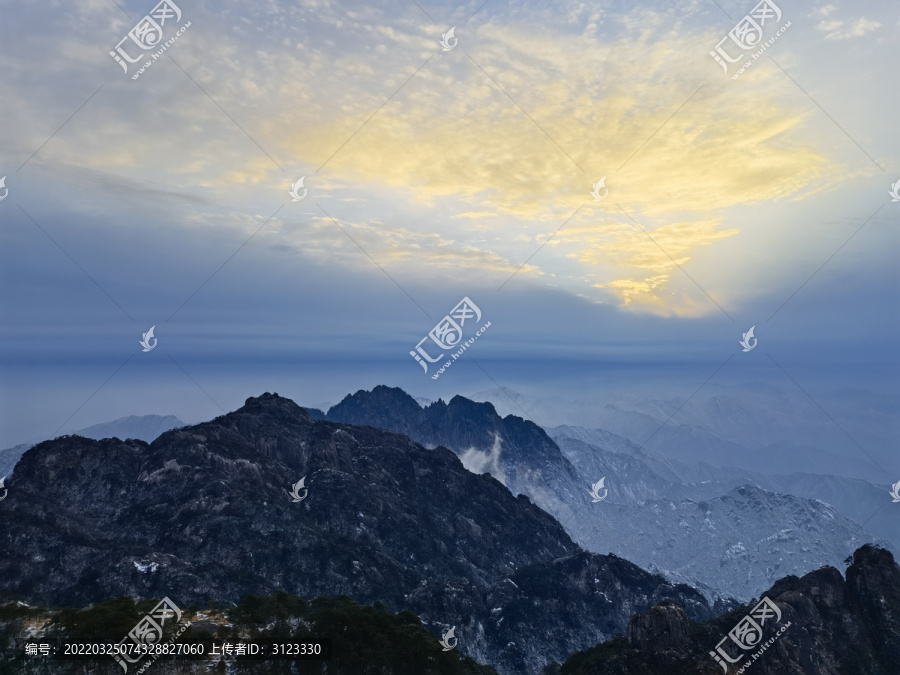 黄山群峰顶