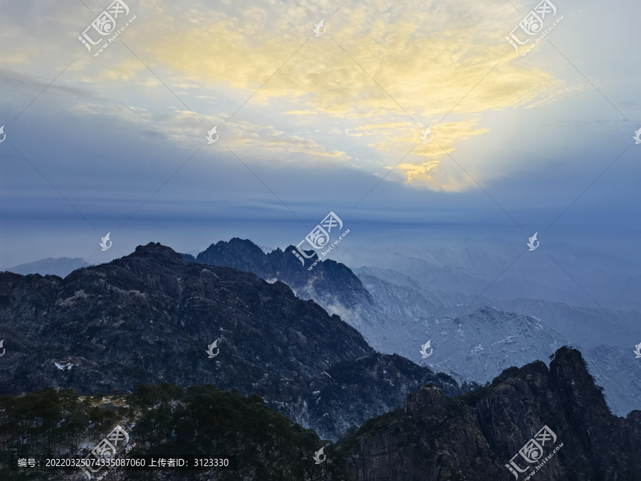 黄山群峰顶