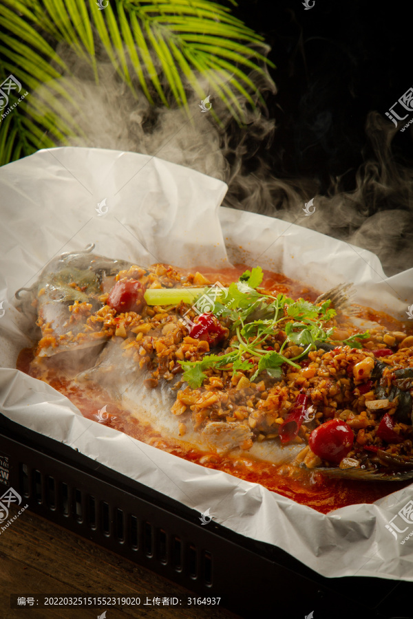 紙烤魚紙包魚麻辣烤魚