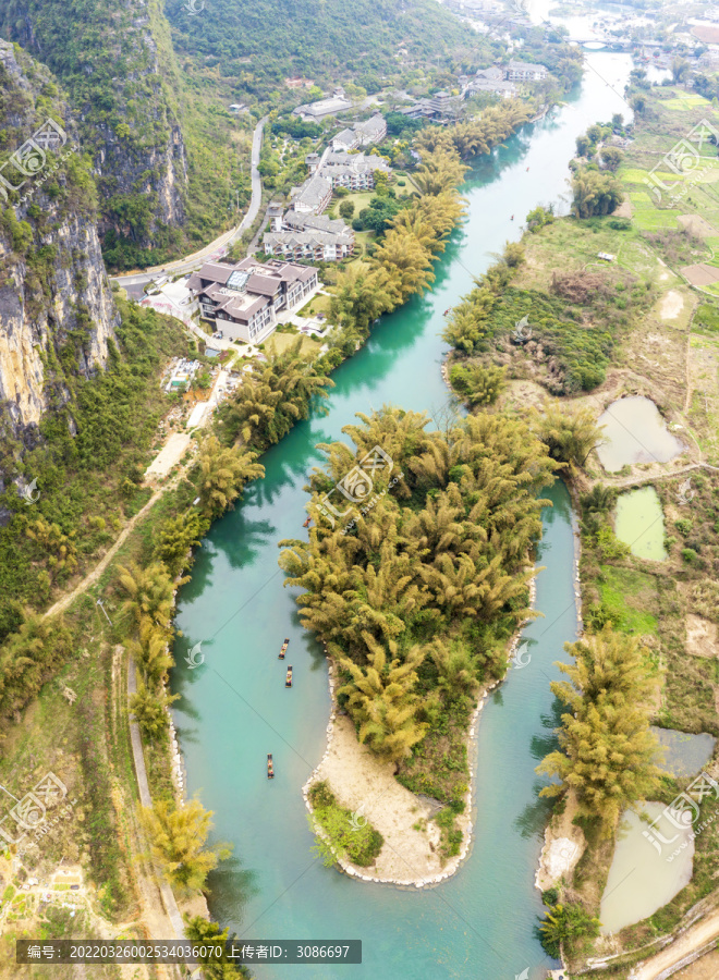 桂林阳朔遇龙河