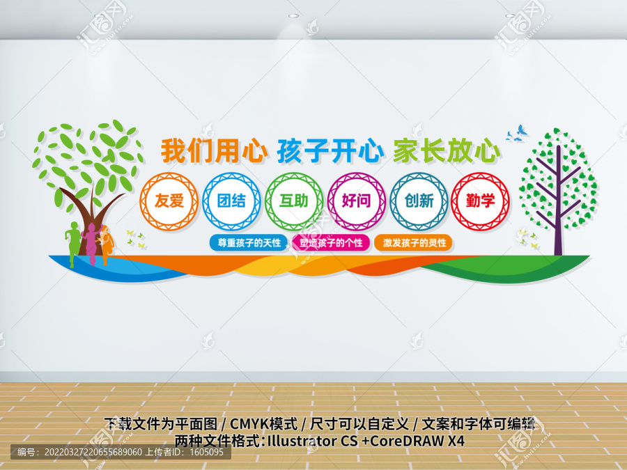 幼兒園文化墻