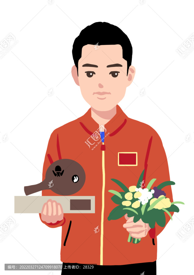 乒乓球員