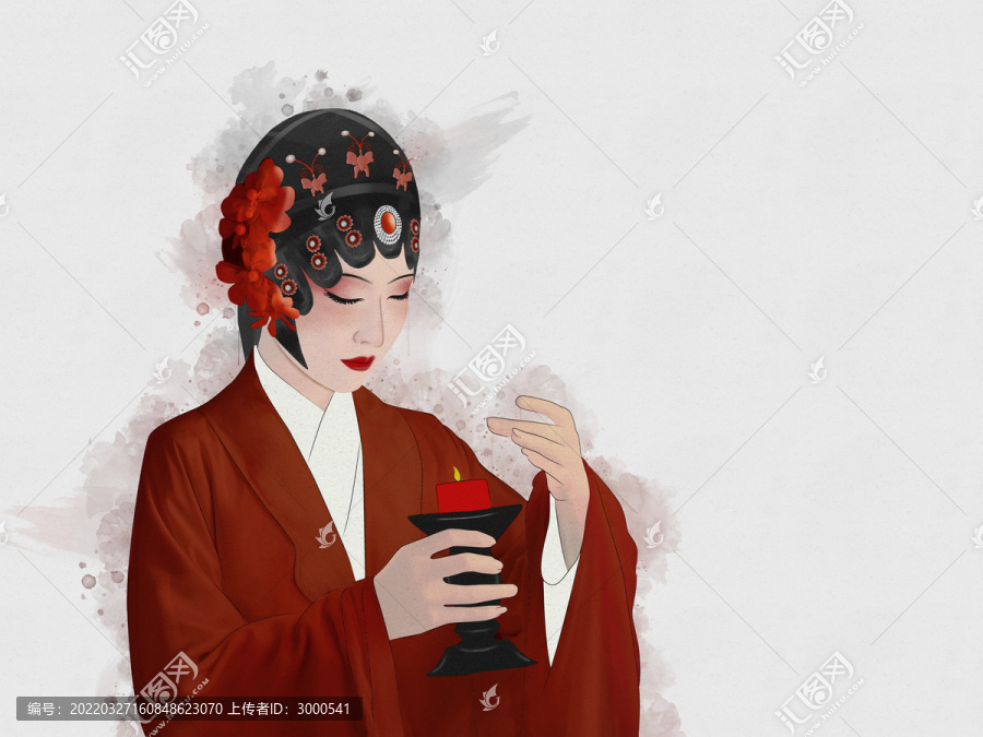 原創(chuàng)手繪人物畫