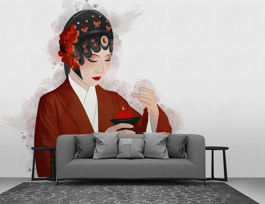 原創(chuàng)手繪人物畫