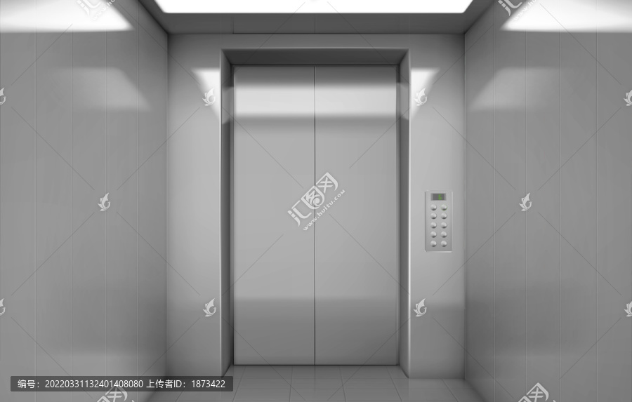 不锈钢电梯内部