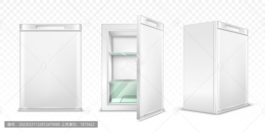 素色家電冰箱元素