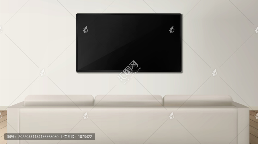 極簡客廳沙發(fā)背景