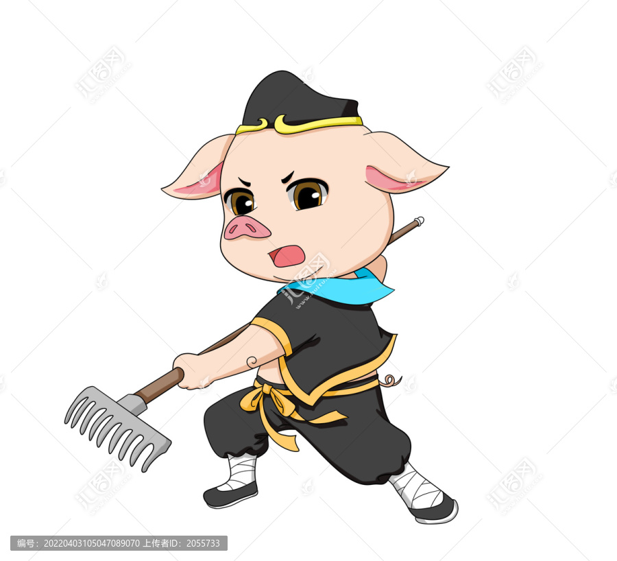 豬八戒卡通插畫(huà)