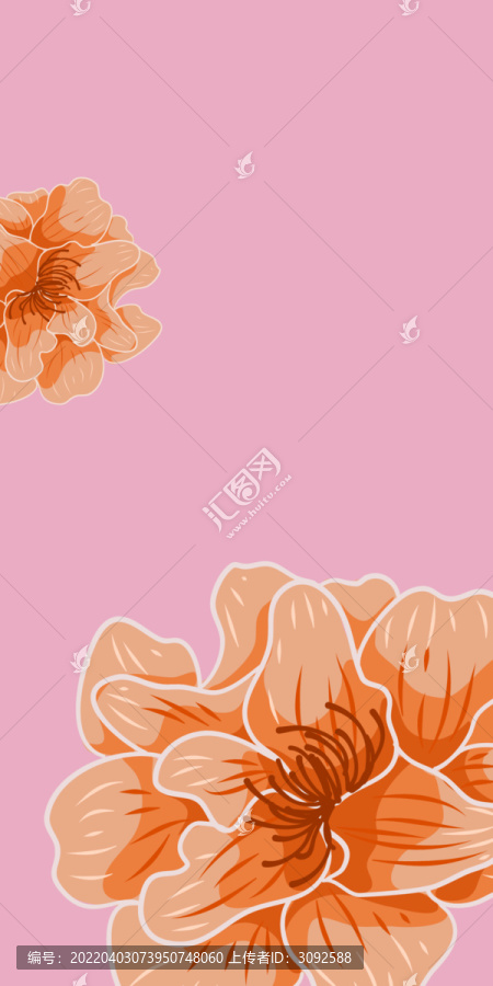 甜美粉