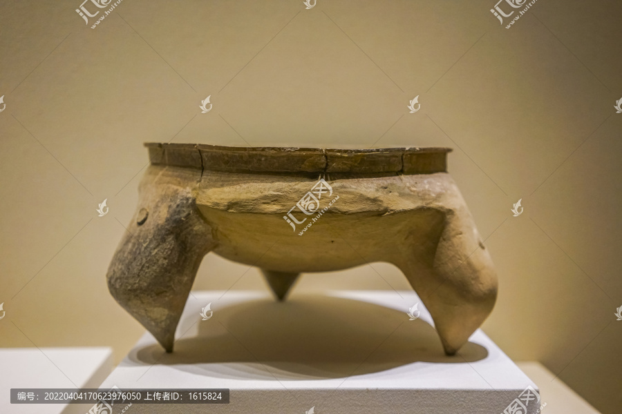 齐家文化红陶鬶古代陶器