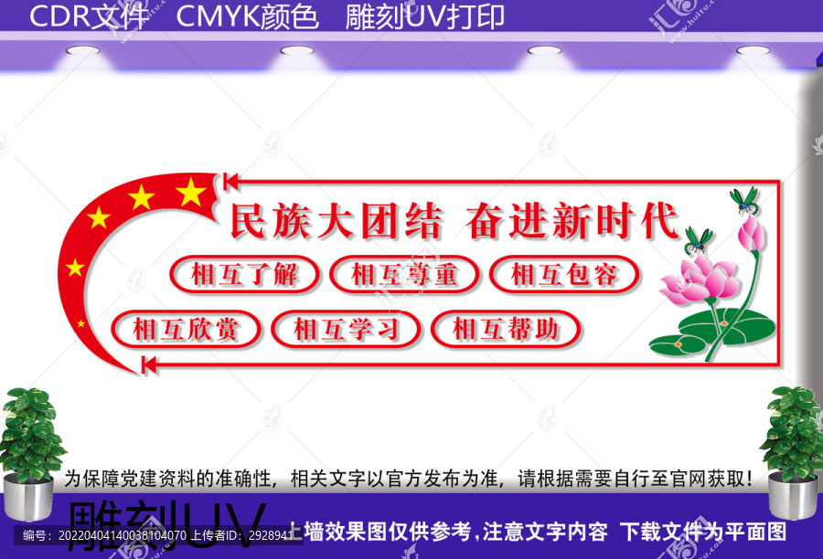 民族六個(gè)相互標(biāo)語