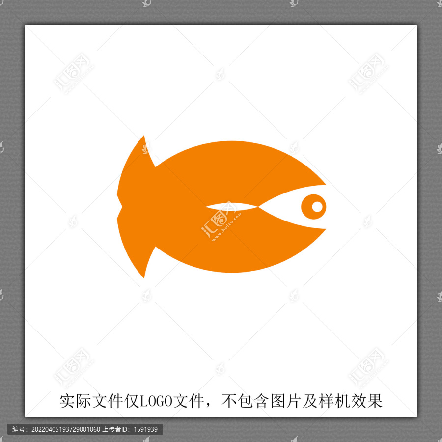 魚頭卡通LOGO設(shè)計