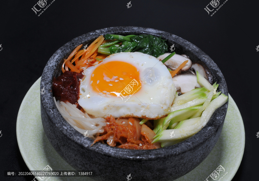 韩式石锅蛋拌饭