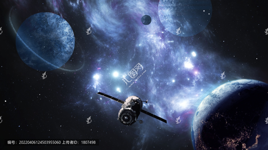星空星球宇宙星球星空PSD