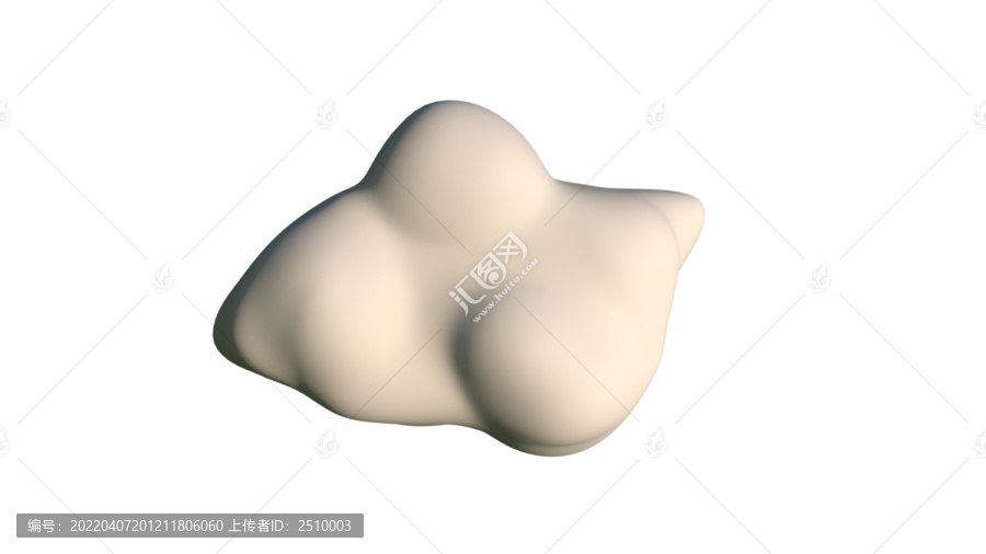 卡通白云設計圖片面粉團云朵