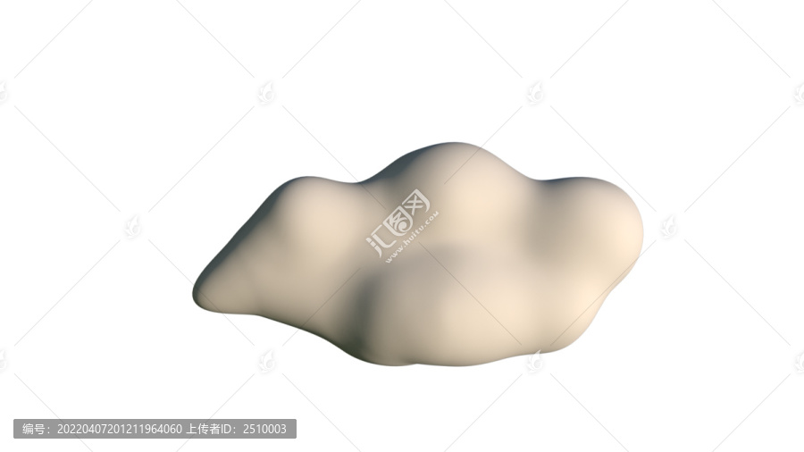 卡通白云設計圖片面粉團云朵