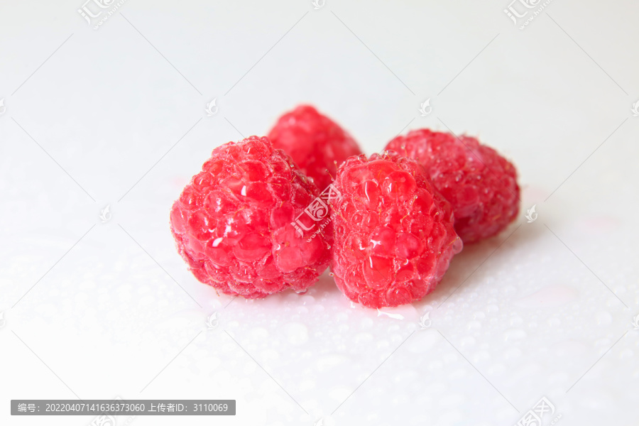 覆盆子新鲜水果树莓浆果