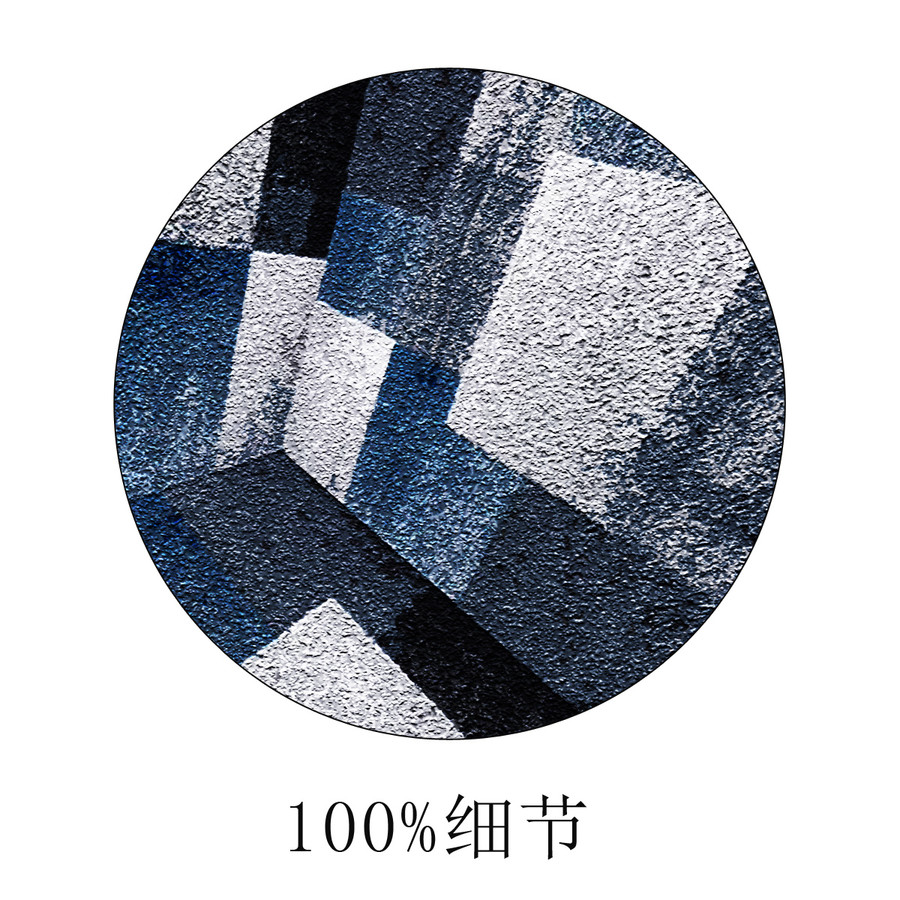 高端原創(chuàng)抽象深藍(lán)黑雙聯(lián)裝飾畫