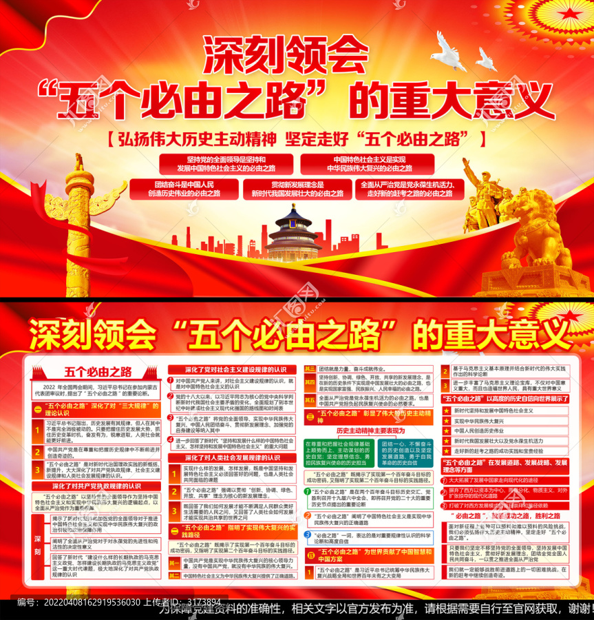 五個必由之路